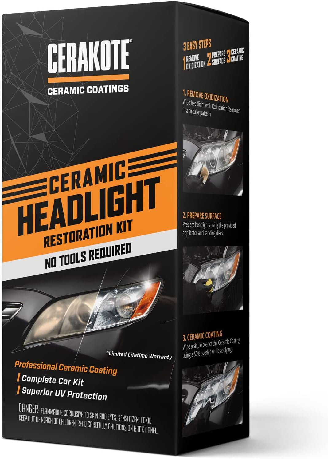 CERAKOTE® Ceramic Headlight Restoration Kit