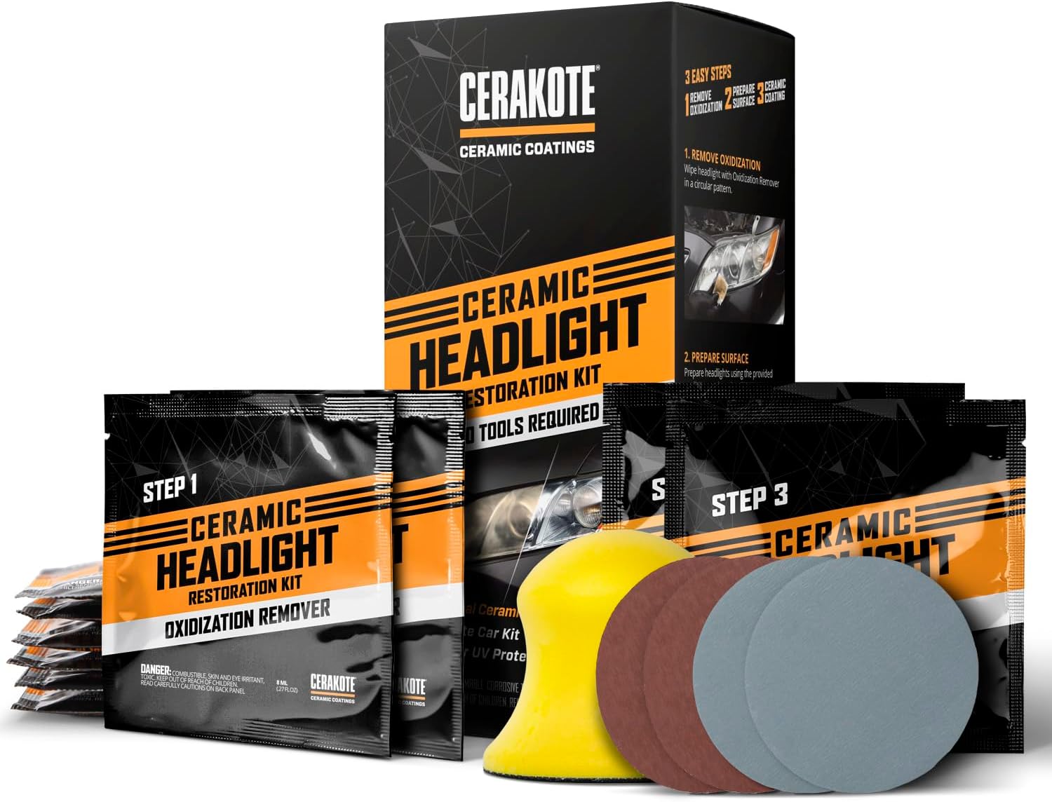 CERAKOTE® Ceramic Headlight Restoration Kit - Image 2